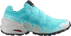 Salomon Women's Speedcross 6 Blue Curacao/Lunar Rock/Iced Aqua, 38 2/3