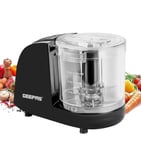 GEEPAS Multi Chopper 350ML Food Chopper Mincer Mixer Salsa Pesto 200W Black