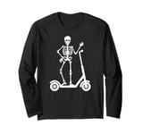 Best American Flag Stunt Scooter Designs Men Women Riders Long Sleeve T-Shirt