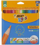 Kids Evolution ECOlutions Colouring Pencils Assortment Of Coloured Pencils 4.3m
