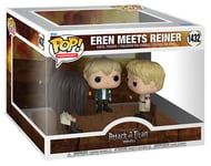 Sttack On Titan Series 5 Eren Meets Reiner Pop Moments #1432 Vinyl Figure Funko