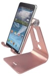 Helit H2380126 Support pour téléphone Portable The Lite Stand, Or Rose, 1 pièce