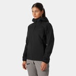 Helly Hansen Odin Lett Stretch Isolert Hettejakke 2.0 Dame Svart S