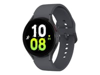 Samsung Galaxy Watch5 - 44 Mm - Graphite - Montre Intelligente Avec Bracelet Sport - Affichage 1.4" - 16 Go - Lte, Nfc, Wi-Fi, Bluetooth - 4g - 33.5 G