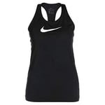 Nike Women Pro Tank Top - Black/White, S