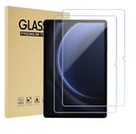 Skjermbeskytter i herdet glass for Samsung Galaxy Tab (2-pack) Samsung Galaxy Tab S9+/Tab S9+ 5G