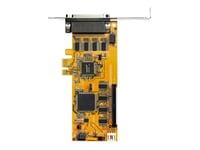 Startech 8-port Pci Express Rs232 Serial Adapter Card -pcie To Serial Db9 Controller 16c1050 Uart