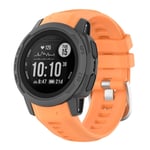 Holdbar Garmin Instinct 2S klokkereim - Oransje