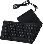 - Usb Clavier Français Pliable Azerty En Silicone 103 Touches, Clavier Souple Étanche Compatible Avec Ordinateur De Bureau, Ordinateur Portable, Tablette Tactile, Téléphone Portable