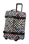 American Tourister Urban Track Disney, Duffel Bag with 2 Wheels, 55 cm, 55 L, Multicolor (Mickey Check)