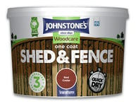 Johnstone's Johnstones One Coat Shed and Fence - Red Cedar, 9L