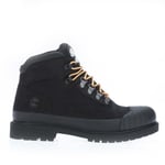 Timberland Womenss Heritage Mid Lace Waterproof Boots in Black Leather (archived) - Size UK 6