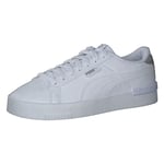 PUMA Jada Distressed, Basket Femme, White Silver, 39 EU