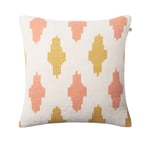 Chhatwal & Jonsson - Ikat Agra Cushion Cover - Rose/Spicy Yellow - Pynteputer og putetrekk