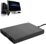 Lecteur Disquette USB Portable 3.5 Pouces, Lecteur de Carte, Lecteur DVD Externe, Accessoire Informatique Axterne Amovible avec Windows 10/7 / 8/ Vista/XP/ME / 2000 / SE / 98