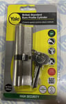 #Yale High Security British Standard Euro Profile Cylinder 40/10/50 (100mm) 3key