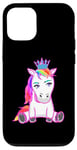 Coque pour iPhone 12/12 Pro Fabelwesen Figurine de conte de fées princesse licorne fille enfant