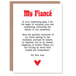 Greeting Card Love Poem Unicorn Magic Fiancé Romantic Poetry Valentine's Day