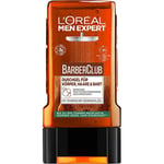 L'Oréal Paris Men Expert Collection Barber Club Suihkugeeli vartalolle, hiuksille & Parta