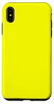 Coque pour iPhone XS Max Coque jaune clair