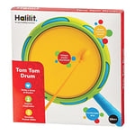 Halilit Children's Tom Tom Drum with Mallet. Light & Robust Kids Toy Musical Instrument. Promotes Hand-Eye Coordination & Motor Skills. 18 months+