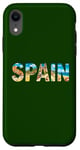 Coque pour iPhone XR Tenue de voyage de vacances en Espagne