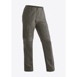 Maier Sports Nicole Zip Off Pant - Pantalon randonnée convertible femme Teak 36 - Regular