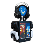 Numskull - SEGA - Sonic the Hedgehog Official Gaming Locker for 4 Controllers -