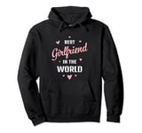 Valentine's Day 2024 Best Girlfriend Valentine Gift Pullover Hoodie