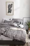 Oxford Printed Duvet Cover Set