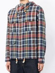 Polo Ralph Lauren Plaid Cotton Hooded Bomber Jacket Multicoloured Size Medium 