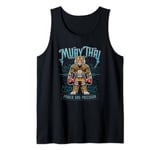 Thai Boxing Power and Precision - Muay Thai and Tiger Tank Top