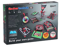 fischertechnik Build-Your-Own-Game 564067 – kit de Construction, Collection de Jeux avec Roulette et Labyrinthe, à partir de 7 Ans