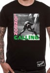 The Clash London Calling Joe Strummer Rock Official Tee T-Shirt Mens Unisex