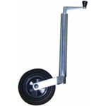 Roue jockey télescopique pour caravane et remorque OPTIMA Modèle - Diam. 42 mm - Roulette 200mm