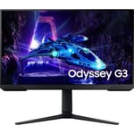 Écran PC - SAMSUNG - ODYSSEY G3 G30D - 27" FHD - Dalle VA - 180Hz - 1ms - Pivot/Orientable - 1 DP - Noir