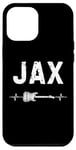 Coque pour iPhone 12 Pro Max Jax Guitare Battement De Coeur Musique Guitariste