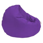 Coussin de sol / pouf Patris D100cm Tissu Violet - Violet