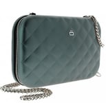 Ögon Designs - Quilted Aluminium Crossover/ Clutch veske Platinium