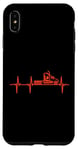 Coque pour iPhone XS Max Trucker Heartbeat Truck Driver Heartbeat