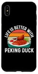 iPhone XS Max Funny Peking Duck Food Lover Case