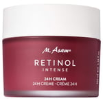 M. Asam RETINOL INTENSE 24h Cream (100ml) - Anti Aging Face Moisturiser with Retinol, Face Moisturizer for Women, Night Cream with Hyaluronic Acid, Vegan & Microplastic-Free