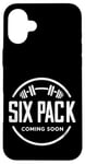 Coque pour iPhone 16 Plus Six Pack Coming Soon - ----