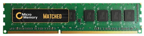 CoreParts DDR3 - modul - 4 GB - DIMM 240-pin - 1333 MHz / PC3-10600 - ikke-bufret