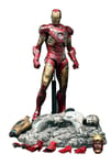 Figurine Hot Toys Mms196 - Marvel Comics - The Avengers - Iron Man Battle Damaged Version Mark 7