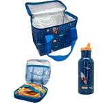 NERTHUS FIH 1290 Set espace isotherme pour déjeuner + bouteille ultra légère + sac sandwich