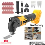 For Dewalt 18V Cordless Oscillating Multi Tool Li-ion Sander Cutting Grinder 4°