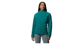 Doudoune femme mountain hardwear stretchdown vert