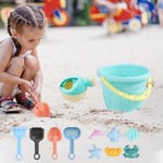 Plaything Sandcastle Bucket Watering Kettle Beach Toys Set Digging Sand Kit