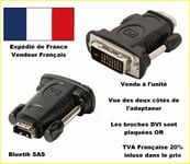 Adaptateur Convertisseur DVI Male vers HDMI femelle  - DVI 24 broches +1 (C2)